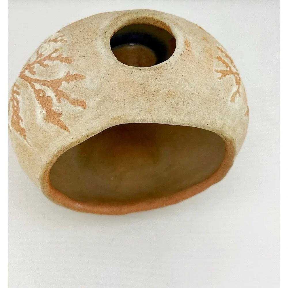 Rooted In Clay Handcrafted Vintage Pottery By Shana Brautigam With A Face Inside